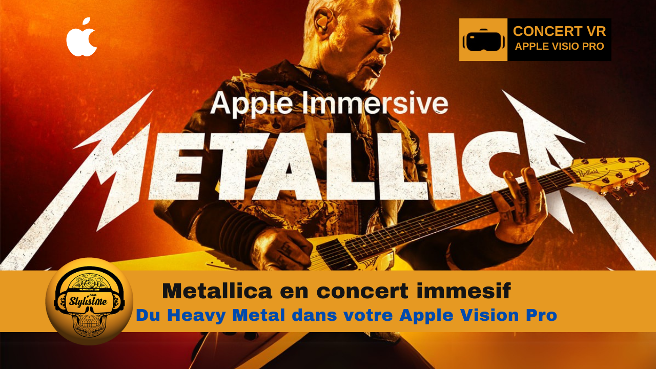 Metallica Apple Vision Pro