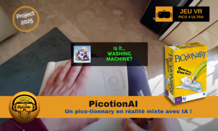 PicotionAI : un Pictionary contre l’IA en réalité mixte sur Pico