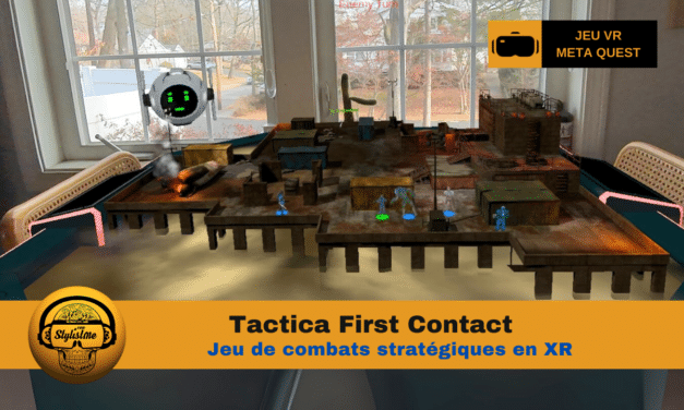 Tactica First Contact jeu de combats stratégiques en réalité mixte