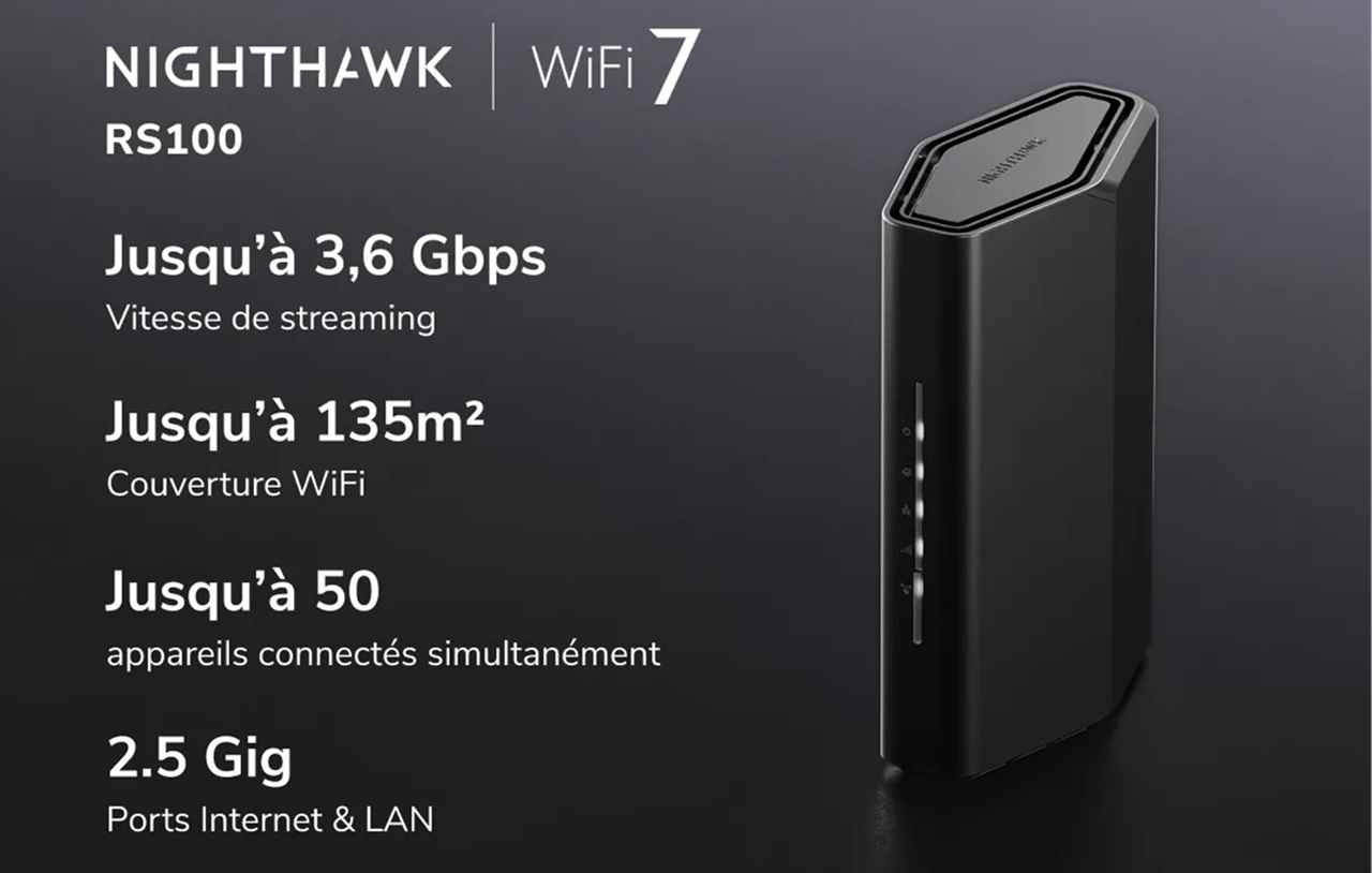 Test Nighthawk RS100 Netgear