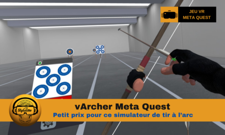 vArcher encore du tir à l’arc en VR