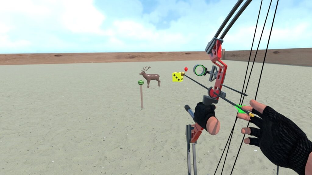 vArcher encore du tir à l’arc en VR