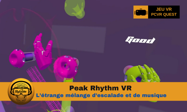 Peak Rhythm : l’escalade rencontre la musique en réalité virtuelle
