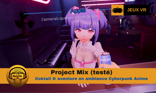 Project Mix le sublime bar à cocktail cyberpunk en VR