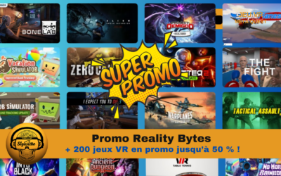 Promo Reality Bytes : réductions sur 200 jeux Meta Quest