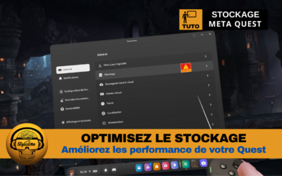 Stockage Meta Quest comment l’optimiser (tuto)