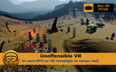 Unoffensible Wargame VR où stratégie et immersion se rencontrent
