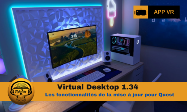 Virtual Desktop Beta 1.34 améliore les performances et FOV personnalisable