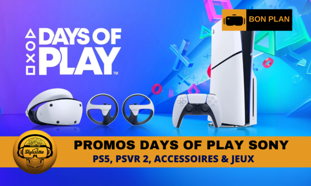Days of Play 2025 : les offres Sony PS5 et PSVR 2 !