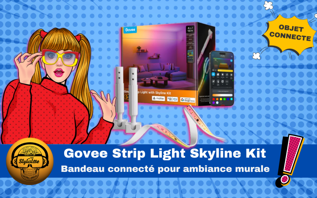 Govee Strip Light avec Skyline Kit pour un intérieur design connecté