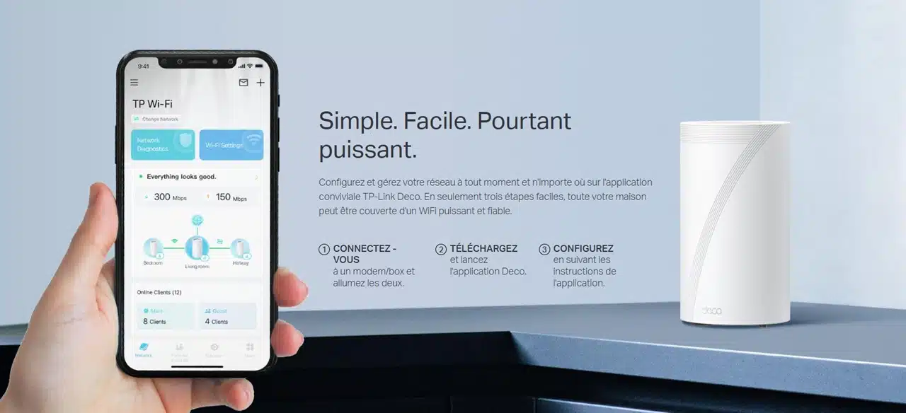 Installation configuration tuto TP Link Deco