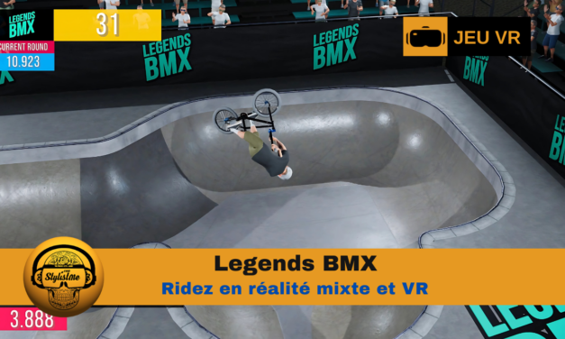 Legends BMX freestyle et tricks en réalité mixte chez vous