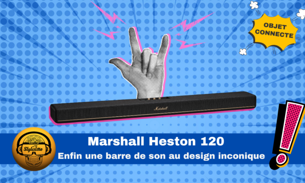 Marshall Heston 120 : la première barre de son vintage