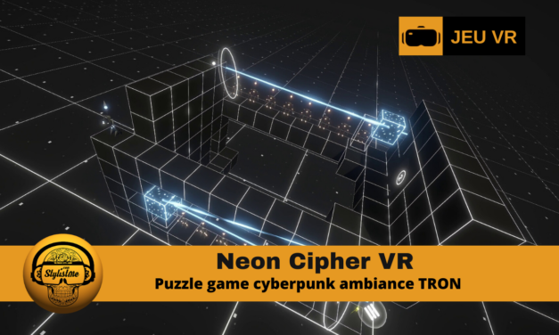 Neon Cipher VR : puzzles dans un monde cyberpunk à la Tron