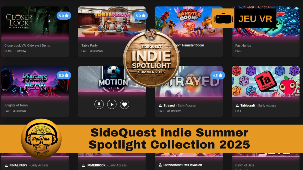 SideQuest Indie Summer Spotlight Collection 2025