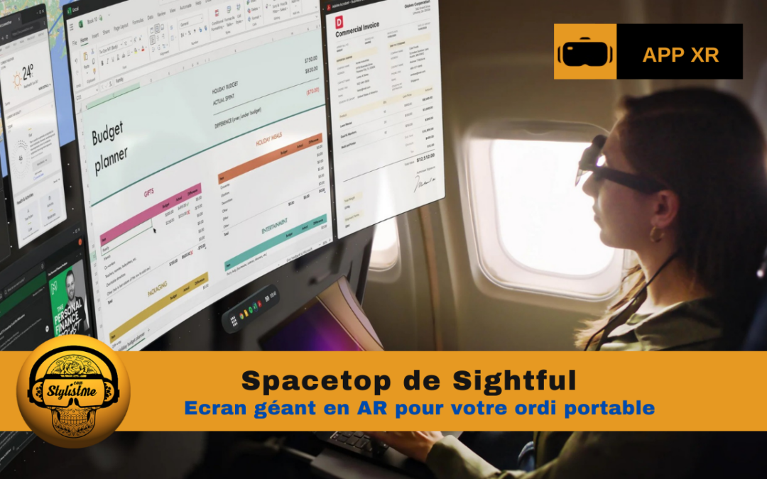 Spacetop le soft qui ajoute un écran géant à votre ordi !
