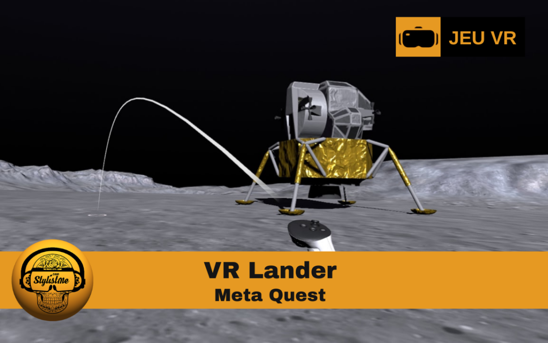 VR Lander alunissez en mode rétro sur Meta Quest