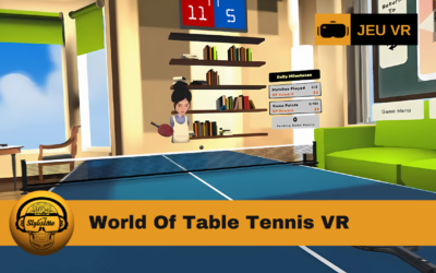 World Of Table Tennis sur Apple Vision Pro : le ping pong spatial