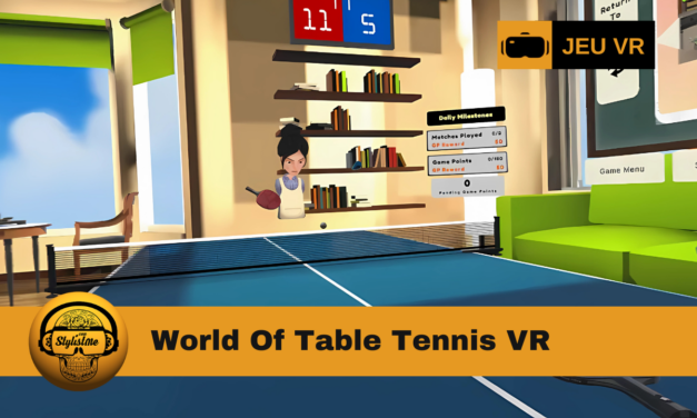 World Of Table Tennis sur Apple Vision Pro : le ping pong spatial