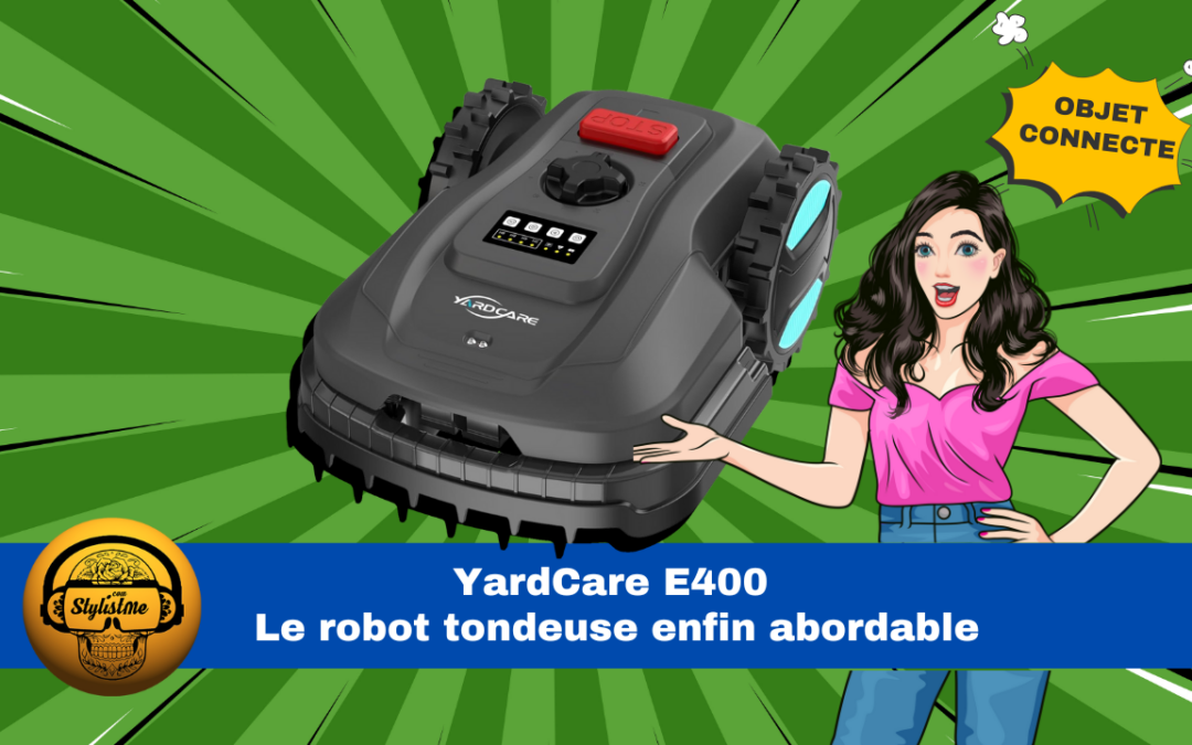 YardCare E400 : la tondeuse accessible pour un jardin toujours impeccable