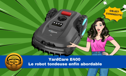 YardCare E400 : la tondeuse accessible pour un jardin toujours impeccable
