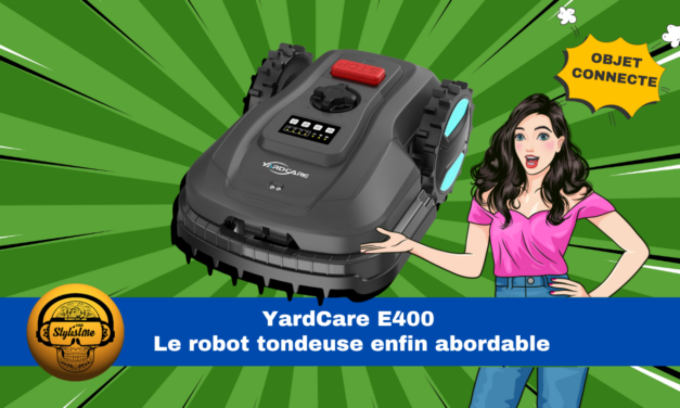 YardCare E400 : la tondeuse accessible pour un jardin toujours impeccable