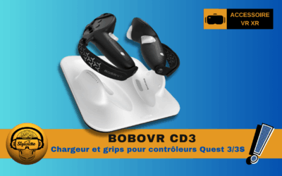 BOBOVR CD3 : enfin un chargeur pour manettes Quest 3/3S