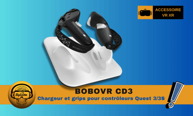 BOBOVR CD3 : enfin un chargeur pour manettes Quest 3/3S