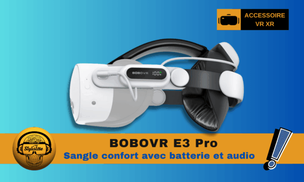 BOBOVR E3 Pro : Que vaut cette sangle Elite confort batterie Quest 3 et 3S