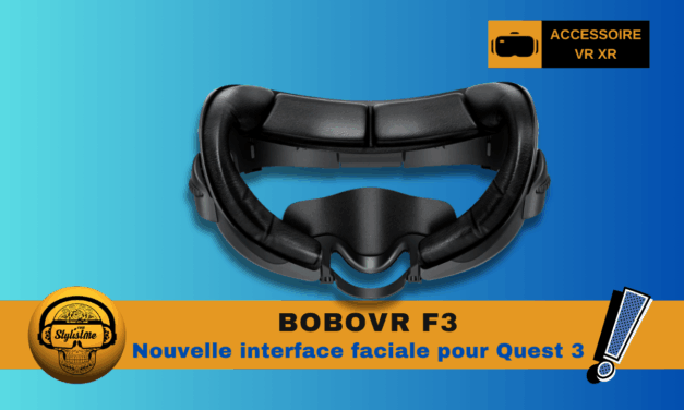 BOBOVR F3 l’interface faciale pour Meta Quest 3