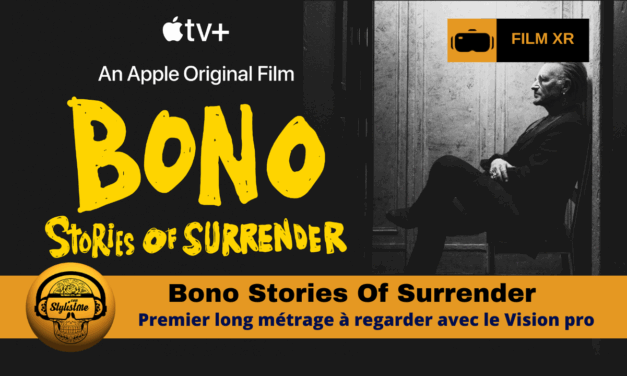 Bono Stories Of Surrender le premier long métrage pour Apple Vision Pro