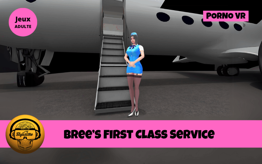 Bree&rsquo;s First Class Service fantasme de l&rsquo;hôtesse de l&rsquo;air en VR
