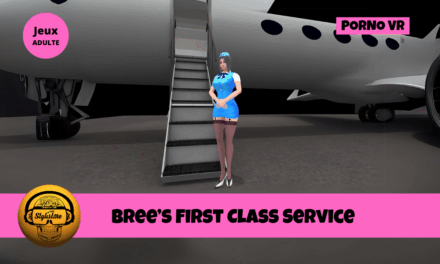 Bree&rsquo;s First Class Service fantasme de l&rsquo;hôtesse de l&rsquo;air en VR