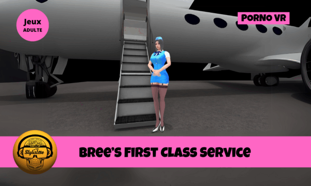 Bree&rsquo;s First Class Service fantasme de l&rsquo;hôtesse de l&rsquo;air en VR