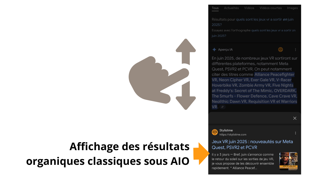 Apparaitre dans les aperçus IA Google