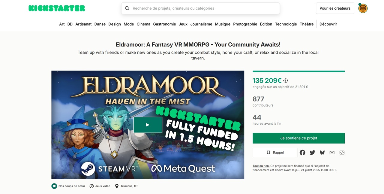 Eldramoor Kickstarter