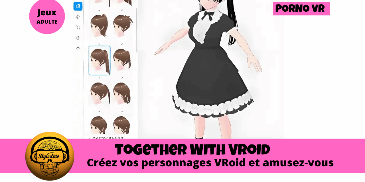 Together With VRoid animez vos personnages adultes 3D