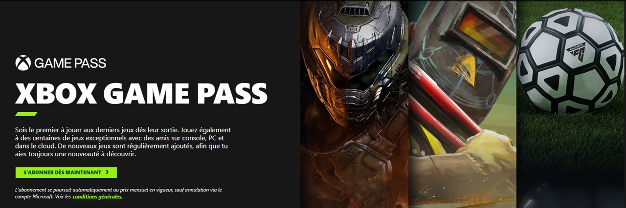 XBox Game Pass offert Quest 3S