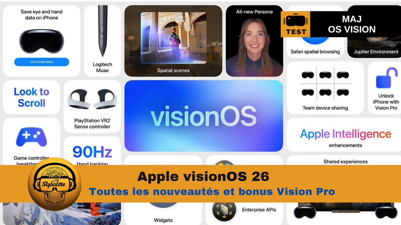 visionOS 26 nouveautés
