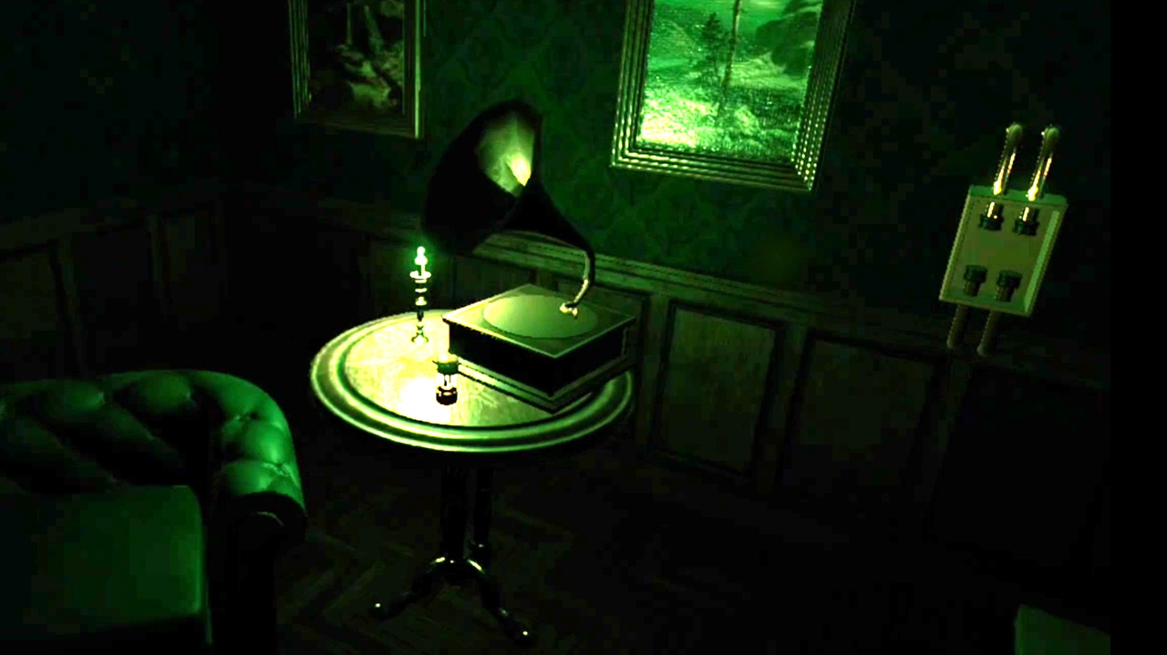 Horror in the Library VR graphisme