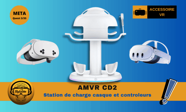 AMVR CD2 : Test de la station de charge pour Meta Quest 3/3S