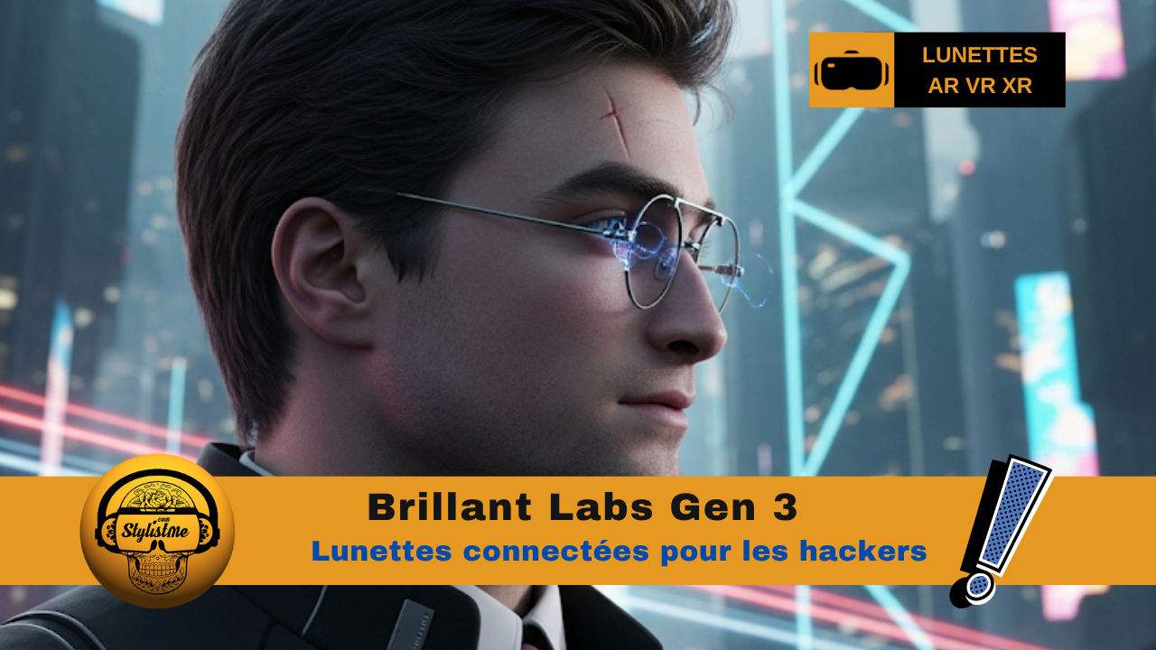 Brillant Labs lunettes connectées