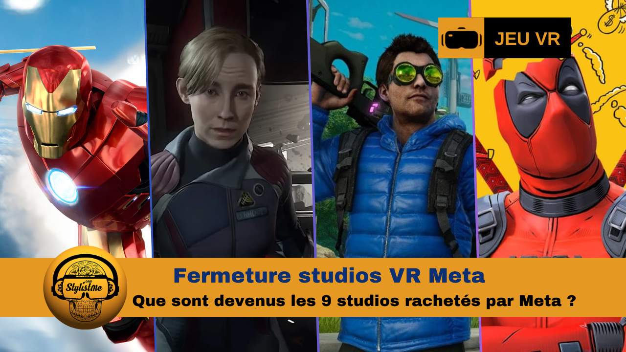 Fermeture studios VR Meta
