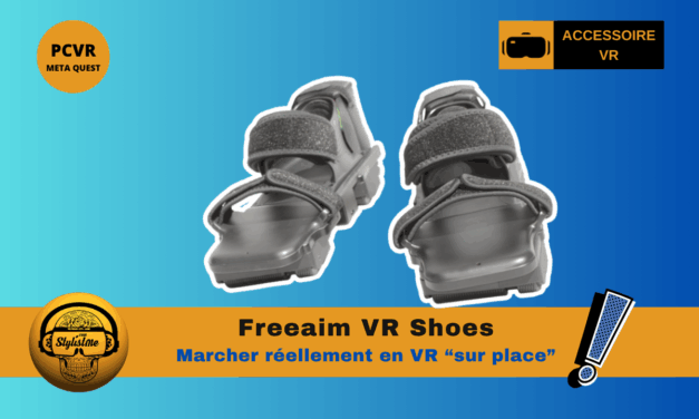 Freeaim VR Shoes : marchez en réel sur place pour avancer en VR !