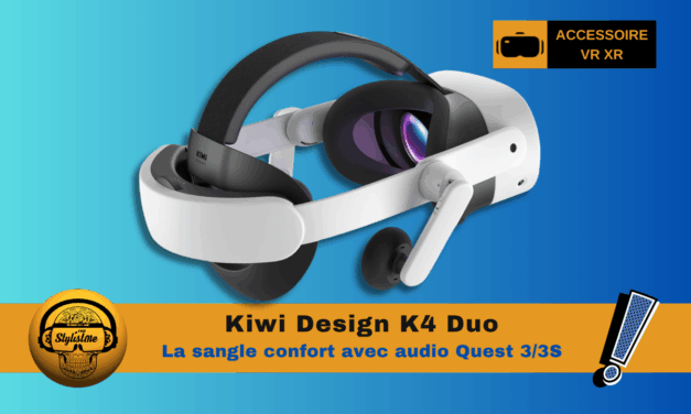 Kiwi Design K4 Duo AIO une sangle Quest 3 et 3S 3-en-1