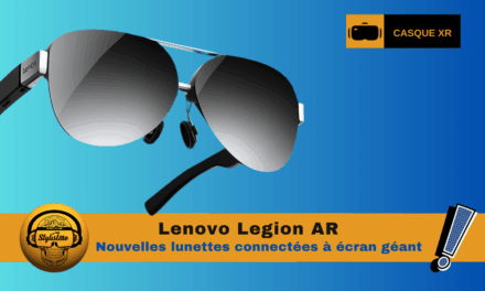 Lenovo Legion AR les nouvelles lunettes connectées écran géant