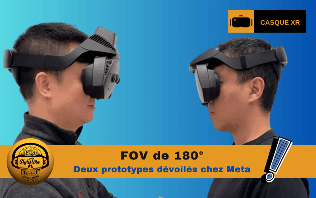 Meta FOV 180 : le rêve d’un champ de vision humain