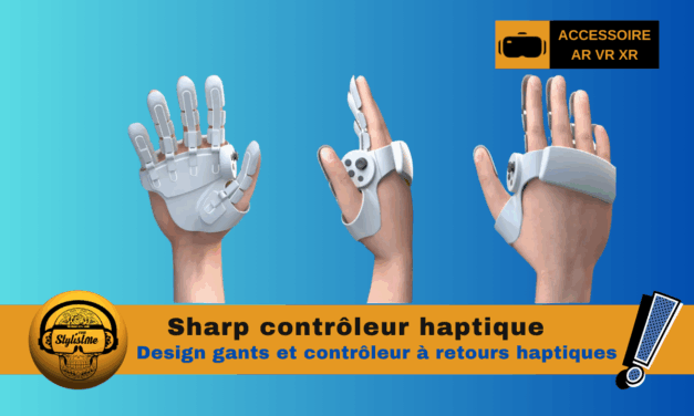 Sharp contrôleur haptique : à la fois gant et contrôleur pour la VR !