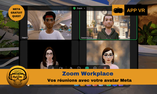 Zoom VR Workspace : vos réunions avec votre avatar Meta
