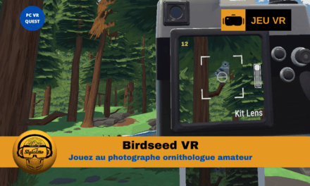 Birdseed VR : simulateur photo cozy d’observation d’oiseaux en réalité virtuelle